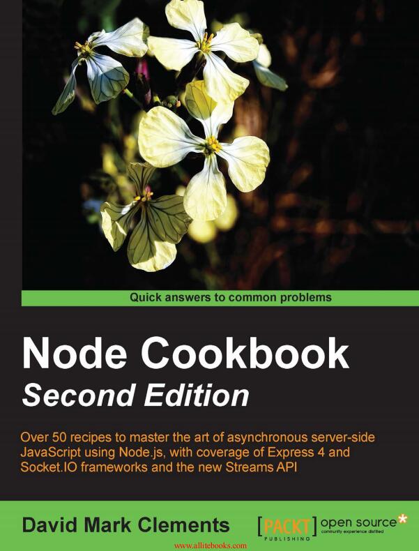 Node Cookbook, Second Edition PDF 下載 圖1