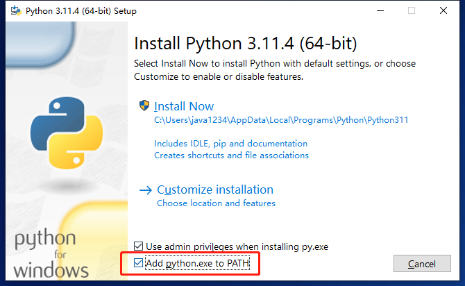 Python語(yǔ)言開(kāi)發(fā)環(huán)境安裝 圖2