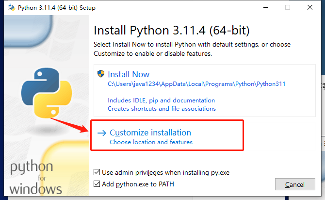 Python語(yǔ)言開(kāi)發(fā)環(huán)境安裝 圖3