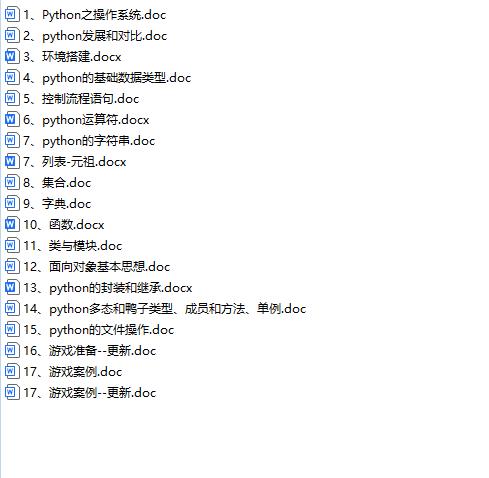 Python 基礎(chǔ)文檔 詳細(xì)入門文檔(入門到進(jìn)階--很全面) 下載 圖1