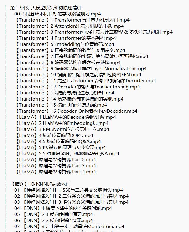 大模型原理與訓(xùn)練實(shí)戰(zhàn) 視頻教程 下載 圖1
