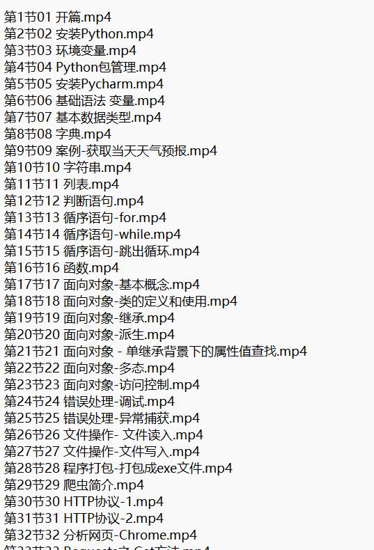 Python爬蟲(chóng)JS逆向進(jìn)階 視頻教程 下載  圖1