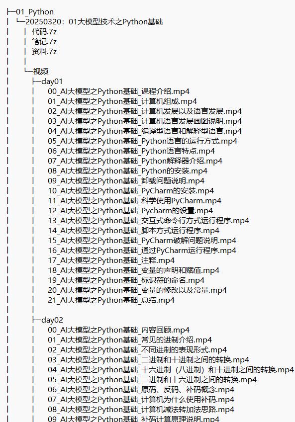 2025 AI大模型技術(shù)人工智能系列課程 視頻教程 下載 圖1