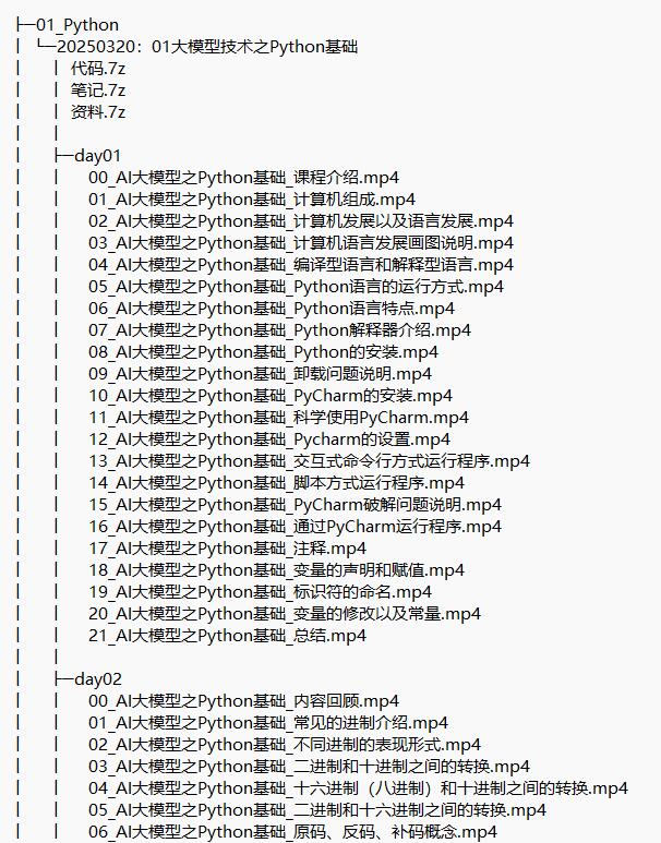AI大模型技術(shù)人工智能 視頻教程 下載  圖1
